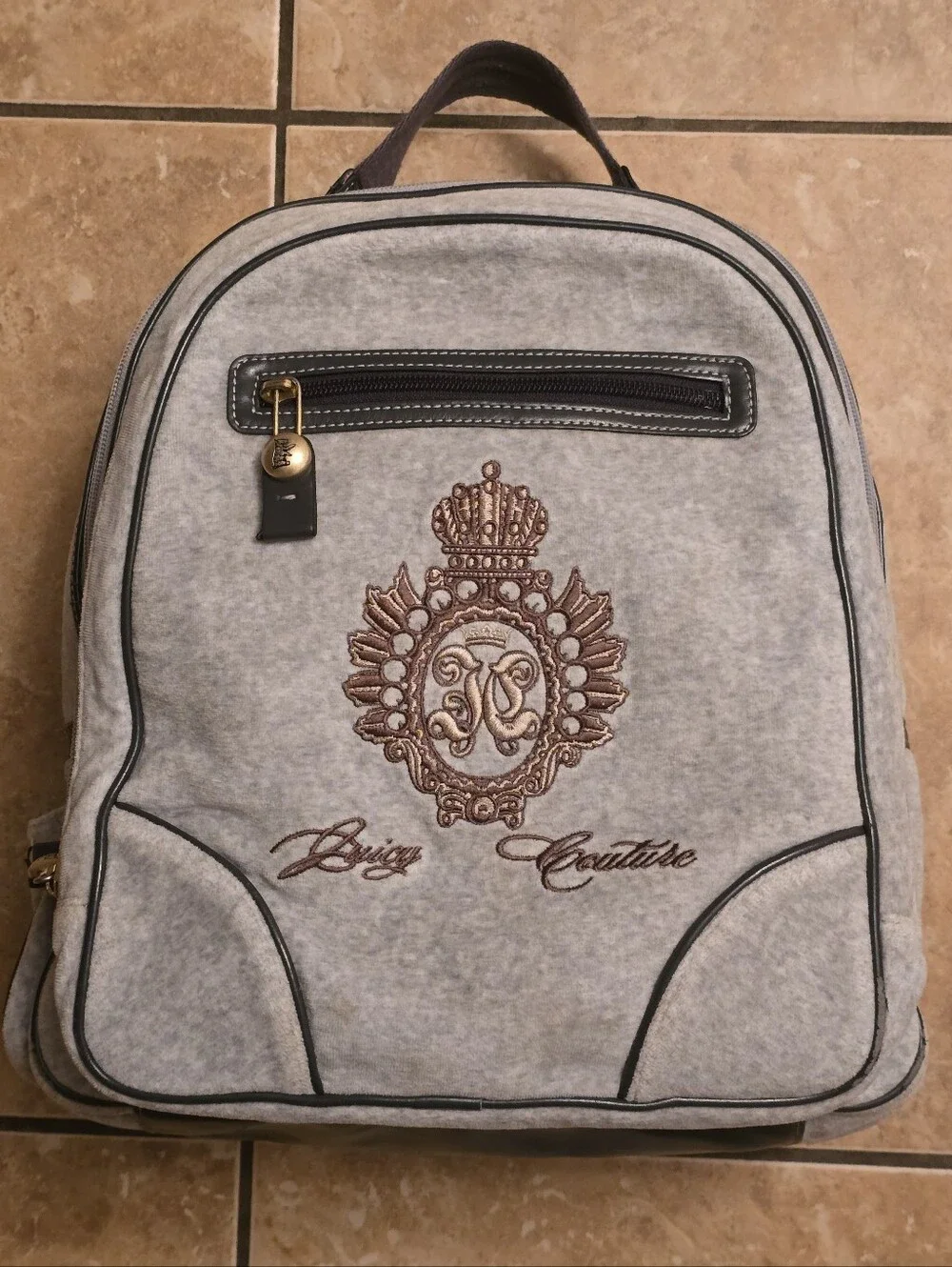 Vintage Juicy Couture Velour Backpack